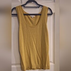 Kinross Cashmere Sweater Tank Womens XL Like New
